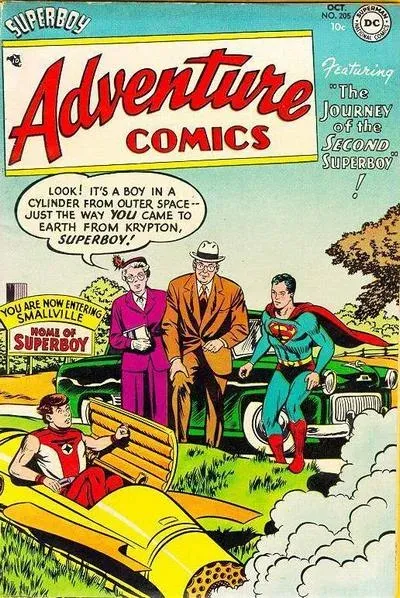 Cover of Adventure Comics #205