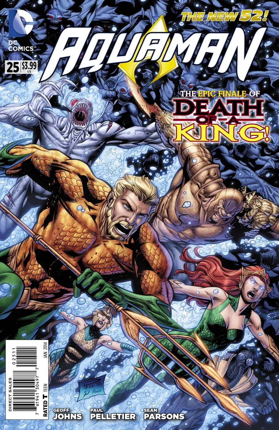 Cover of Aquaman #25