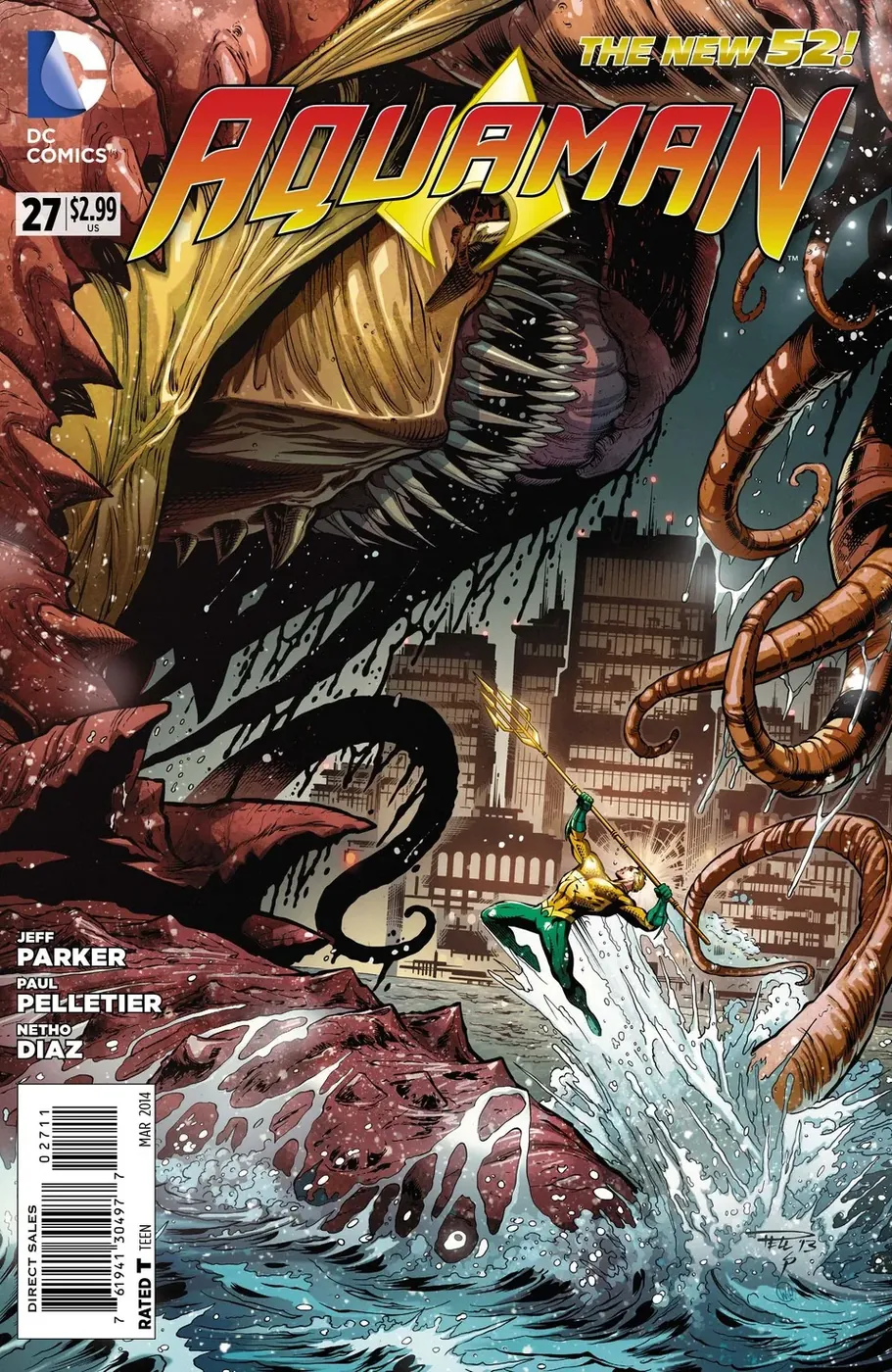 Cover of Aquaman #27