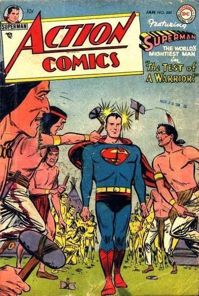 Cover of Action Comics #200