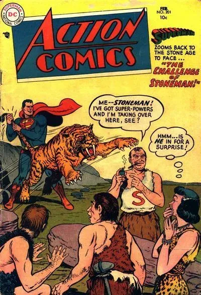 Cover of Action Comics #201