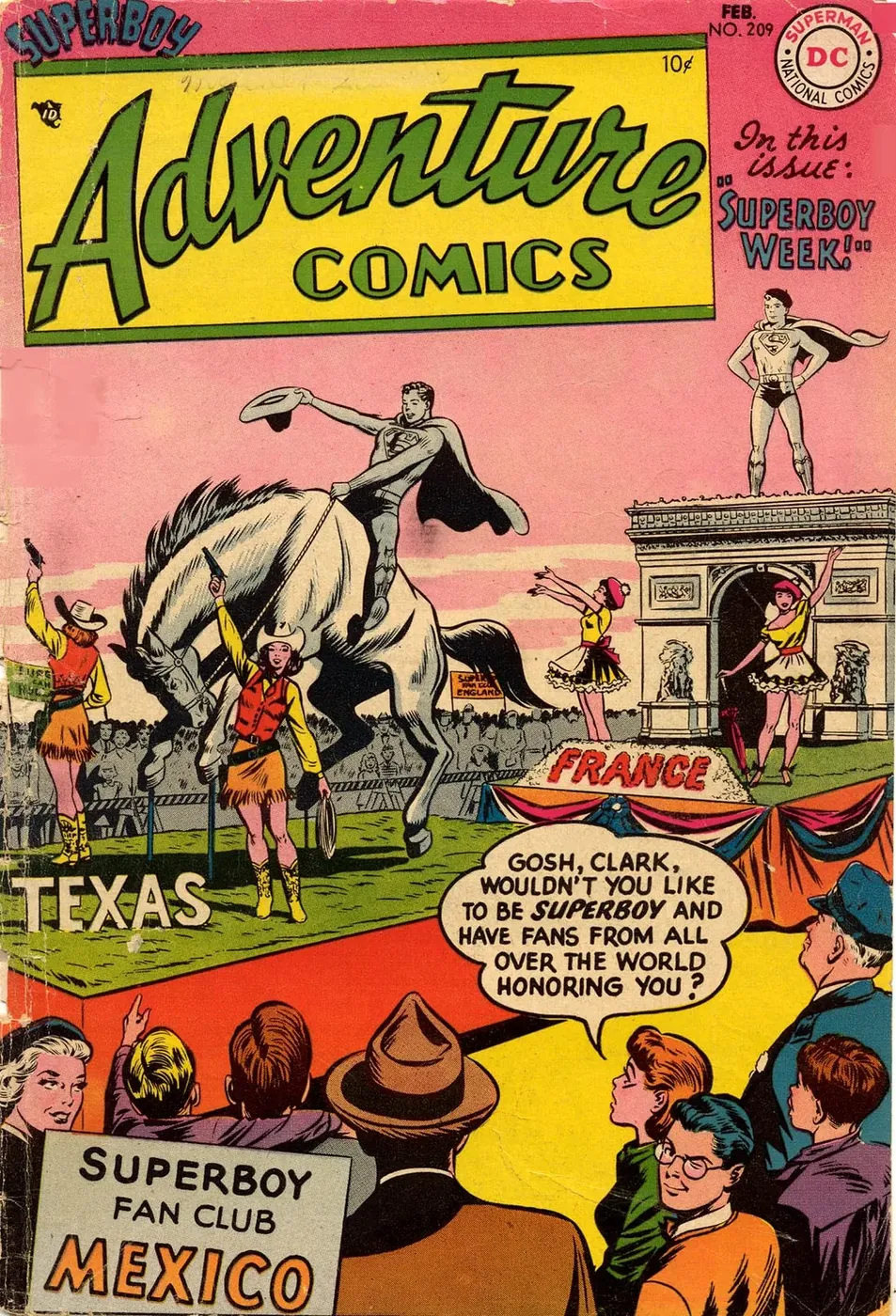 Cover of Adventure Comics #209