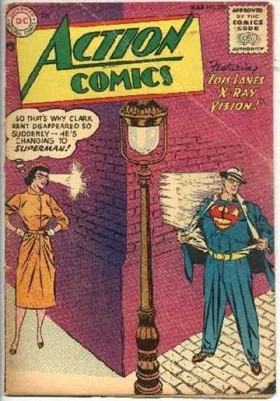 Cover of Action Comics #202