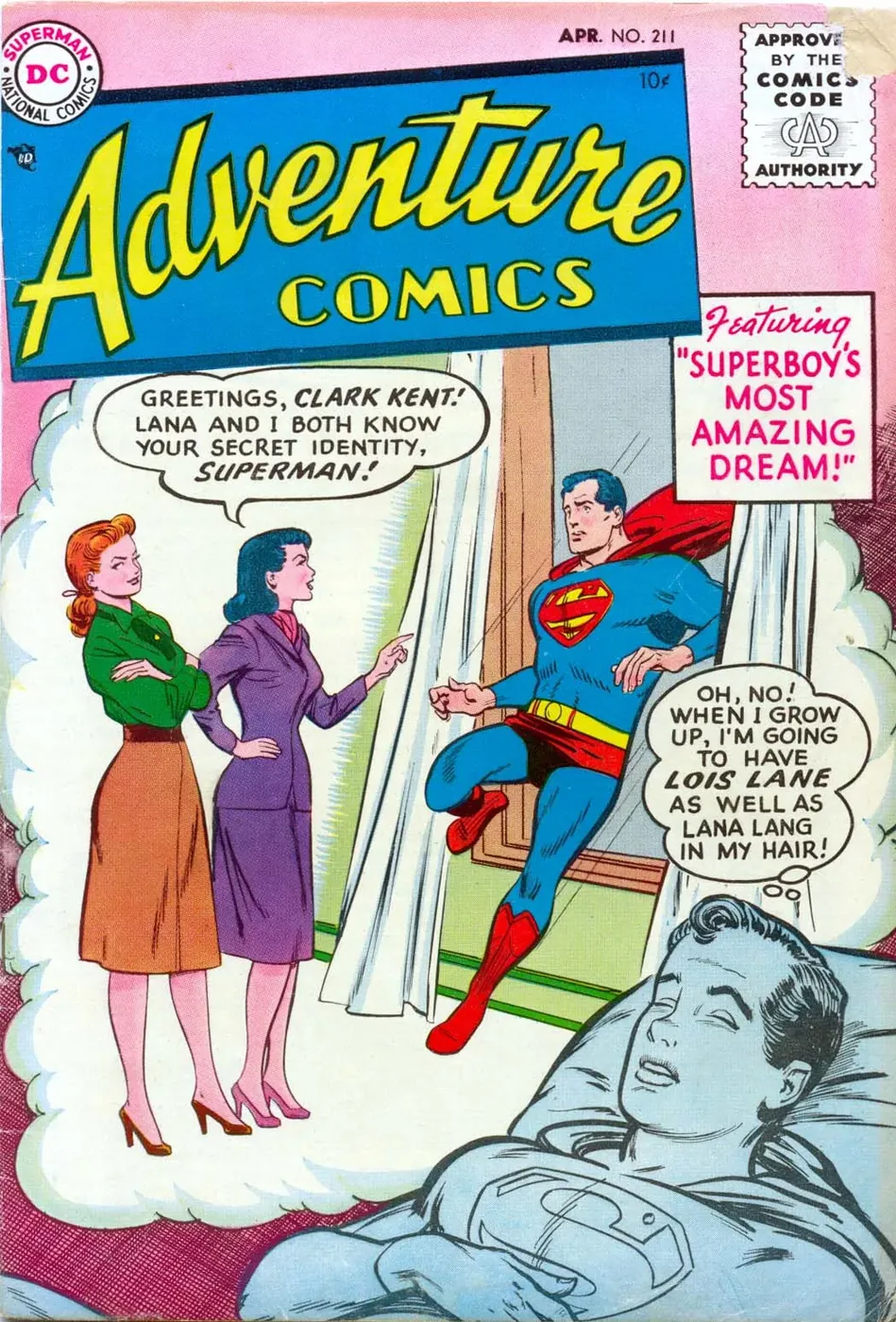 Cover of Adventure Comics #211