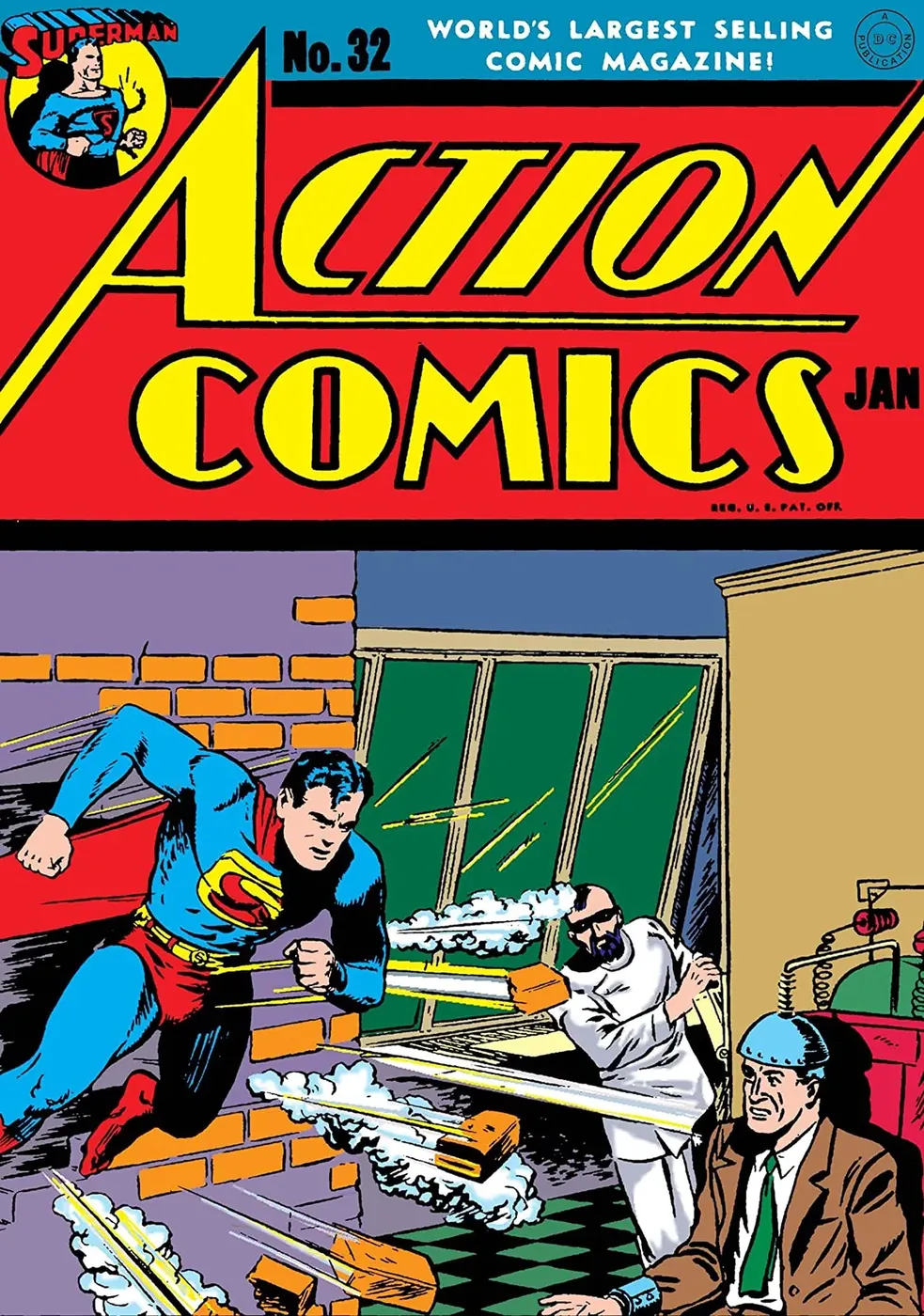 Cover of Action Comics #32
