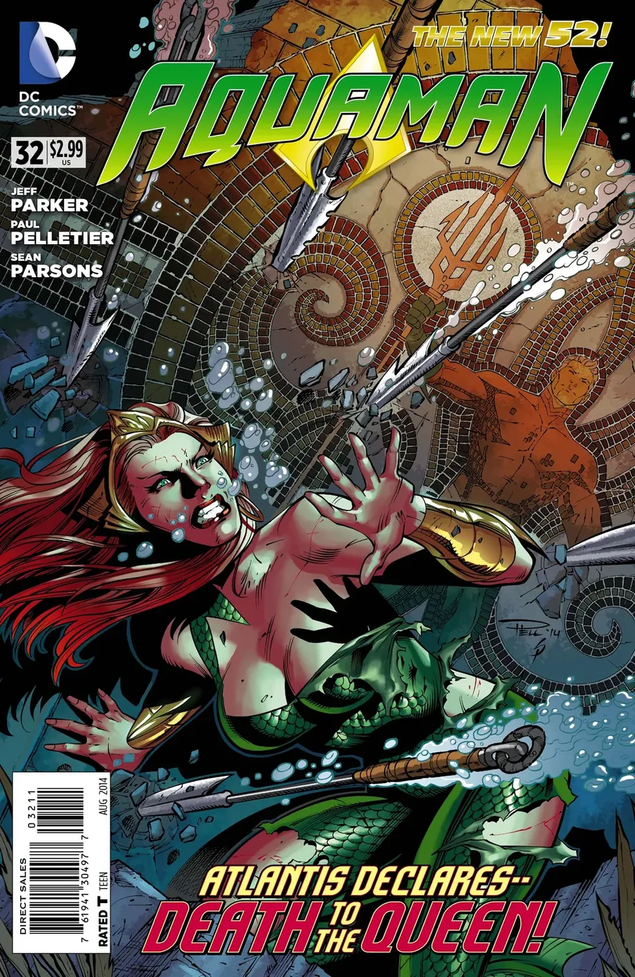 Cover of Aquaman #32