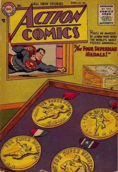 Cover of Action Comics #207