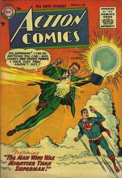 Cover of Action Comics #209