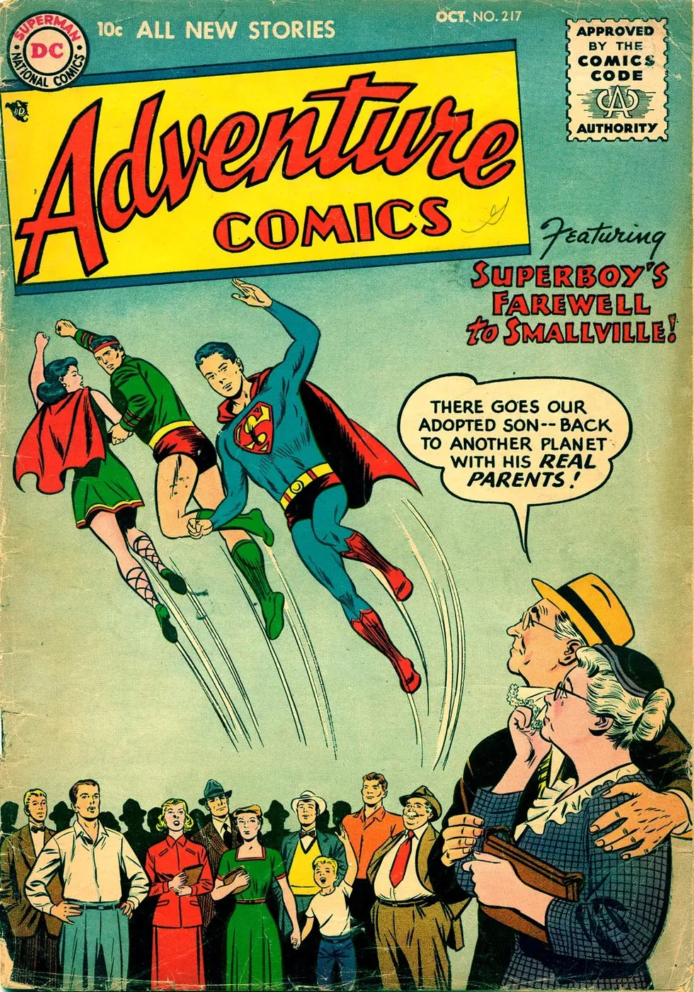 Cover of Adventure Comics #217