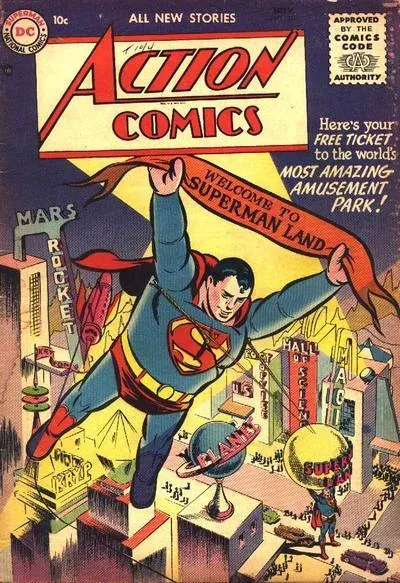 Cover of Action Comics #210