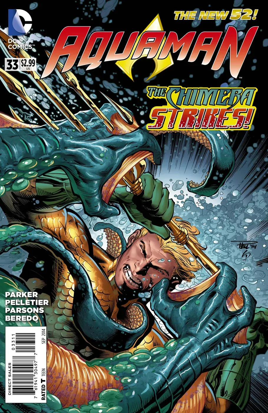 Cover of Aquaman #33