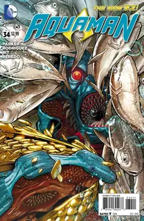 Cover of Aquaman #34