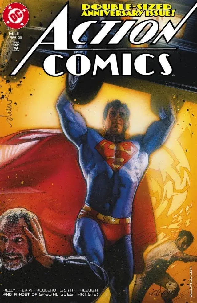 Cover of Action Comics #800