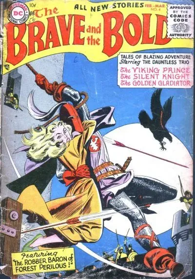 Cover of The Brave and the Bold #4