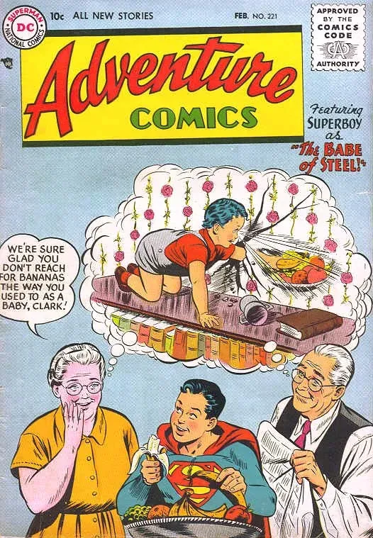 Cover of Adventure Comics #221
