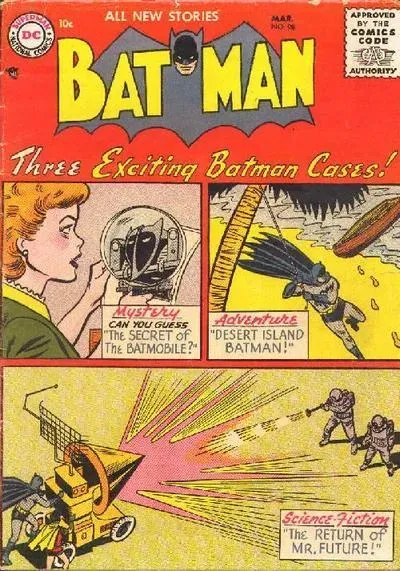 Cover of Batman #98