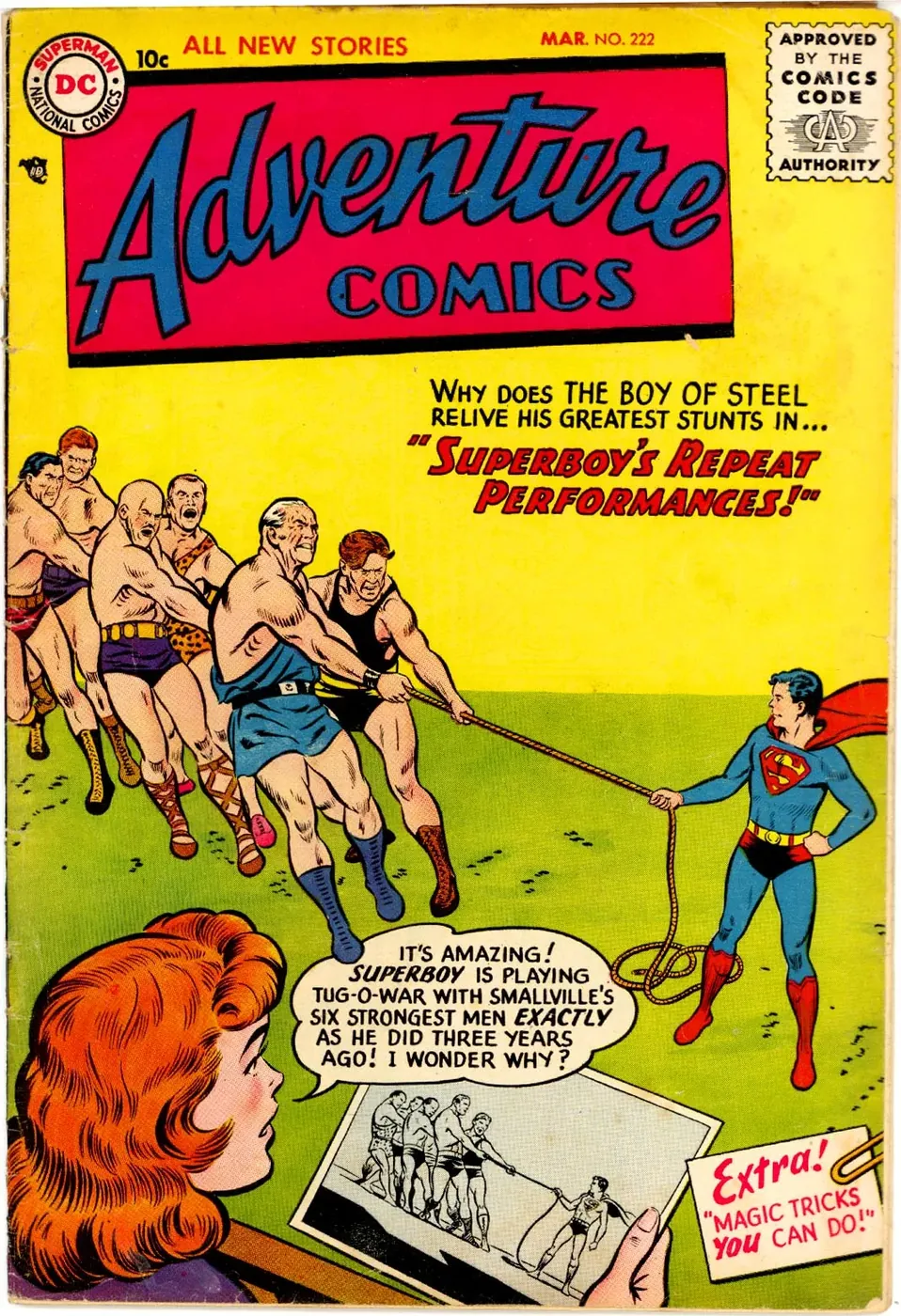 Cover of Adventure Comics #222