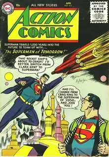 Cover of Action Comics #215