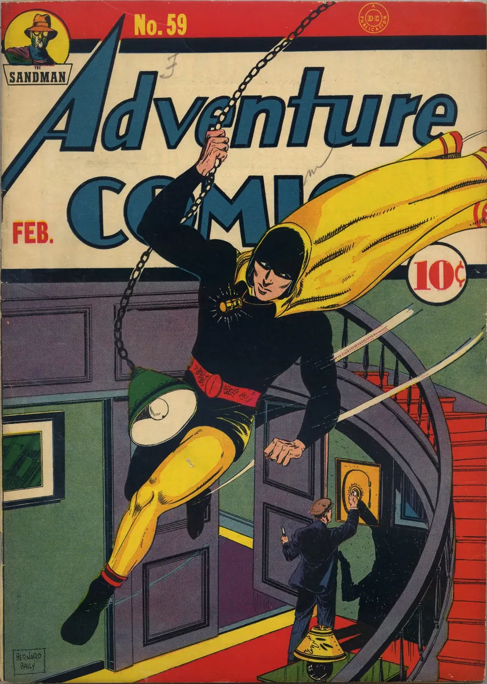 Cover of Adventure Comics #59