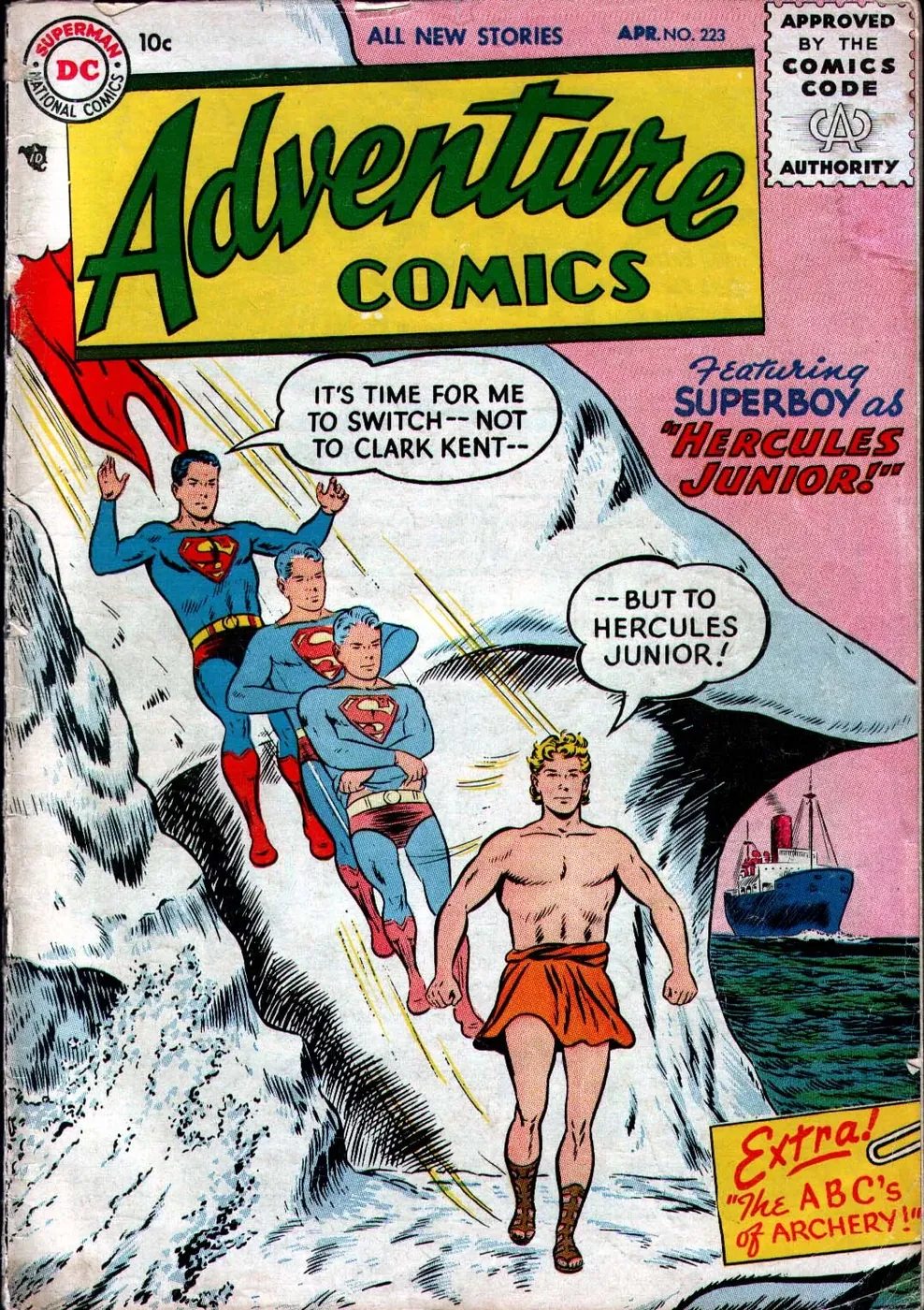 Cover of Adventure Comics #223