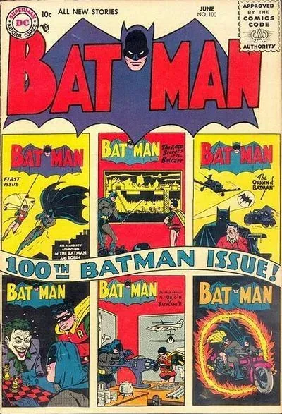 Cover of Batman #100