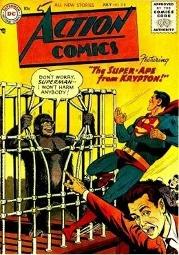 Cover of Action Comics #218