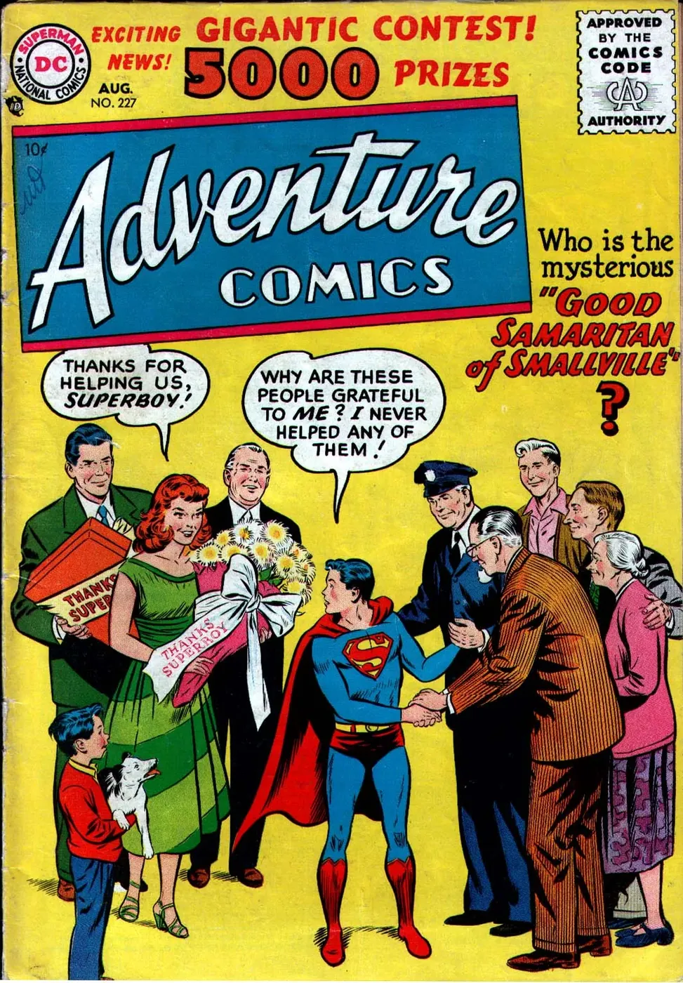 Cover of Adventure Comics #227