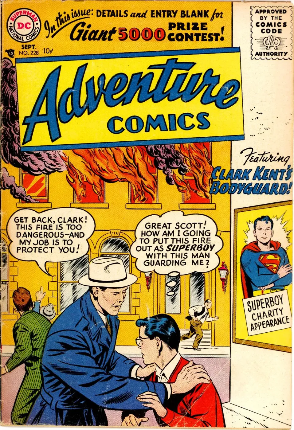 Cover of Adventure Comics #228