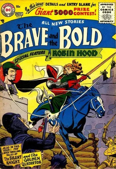 Cover of The Brave and the Bold #8