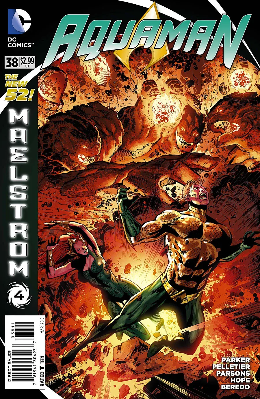 Cover of Aquaman #38