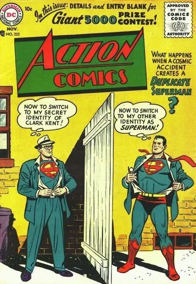 Cover of Action Comics #222