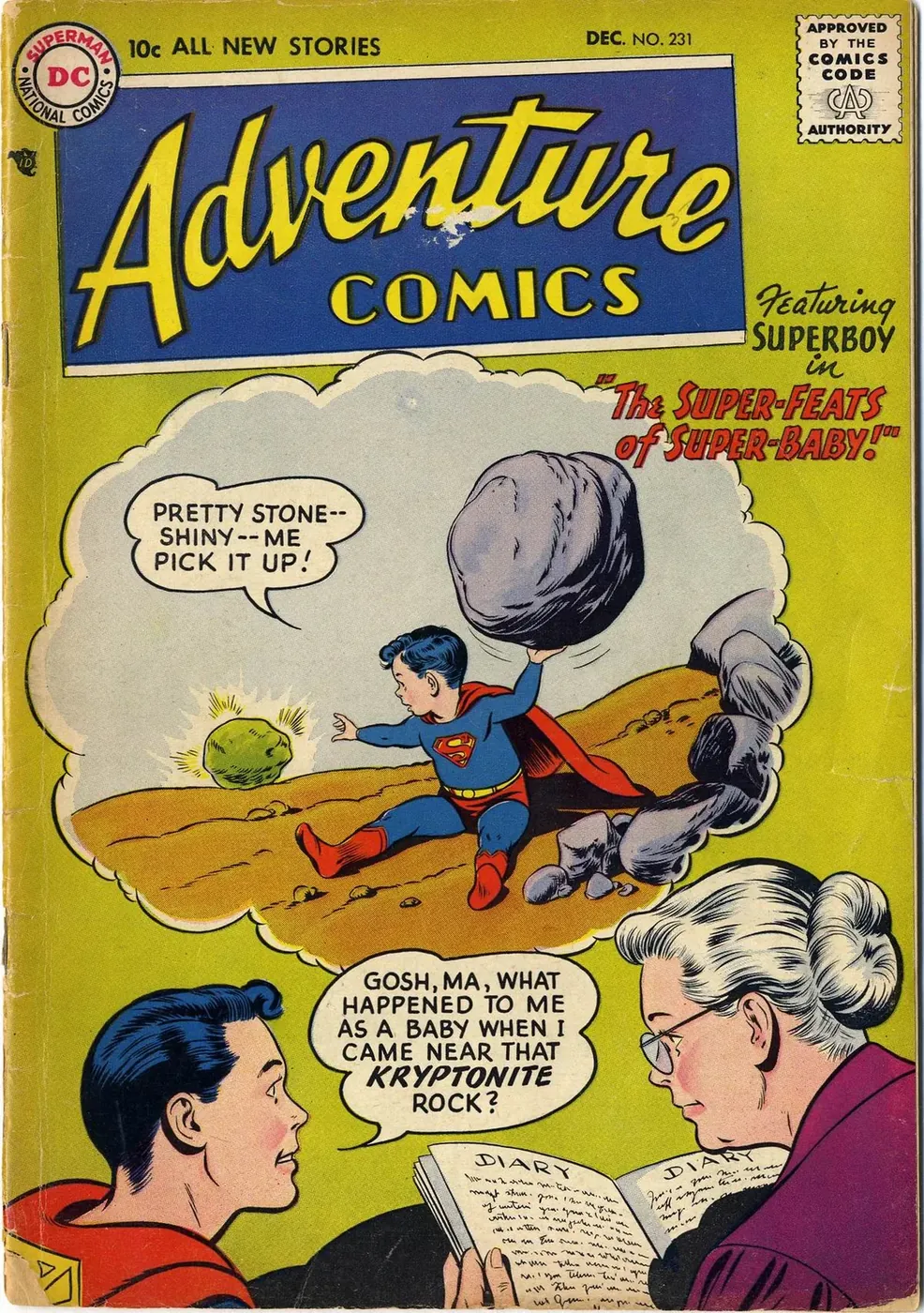 Cover of Adventure Comics #231