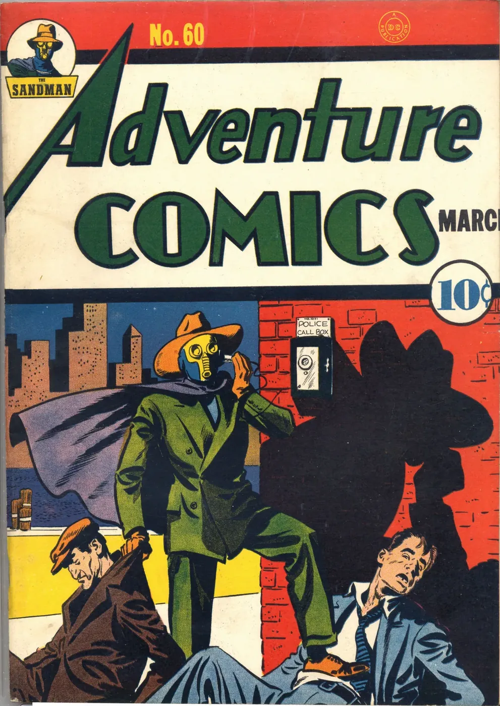 Cover of Adventure Comics #60