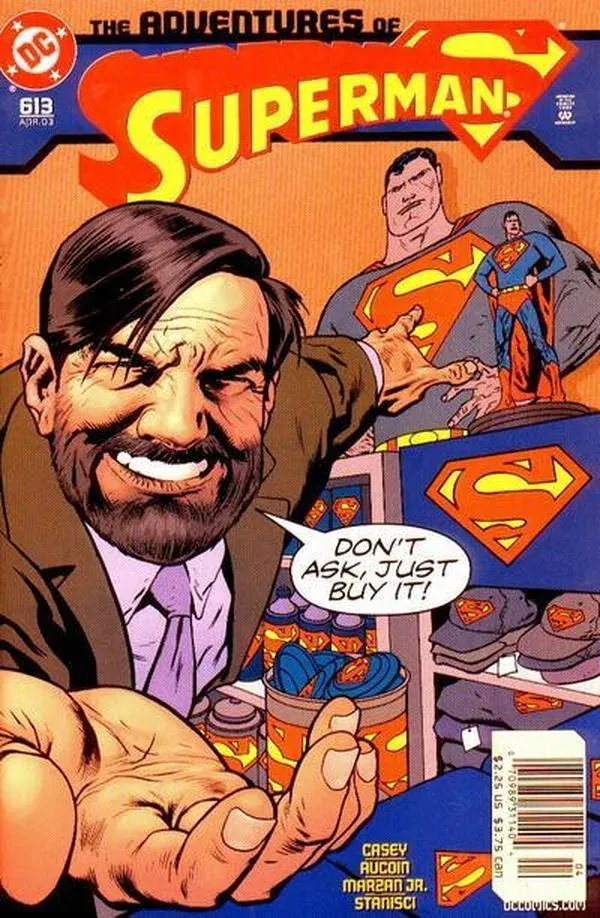 Cover of Adventures of Superman #613