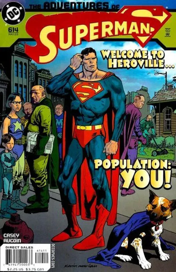 Cover of Adventures of Superman #614