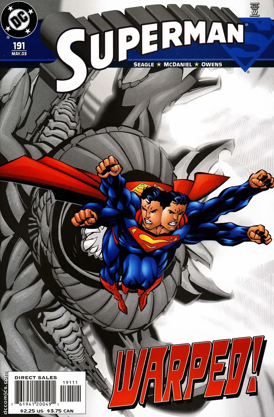 Cover of Superman #191