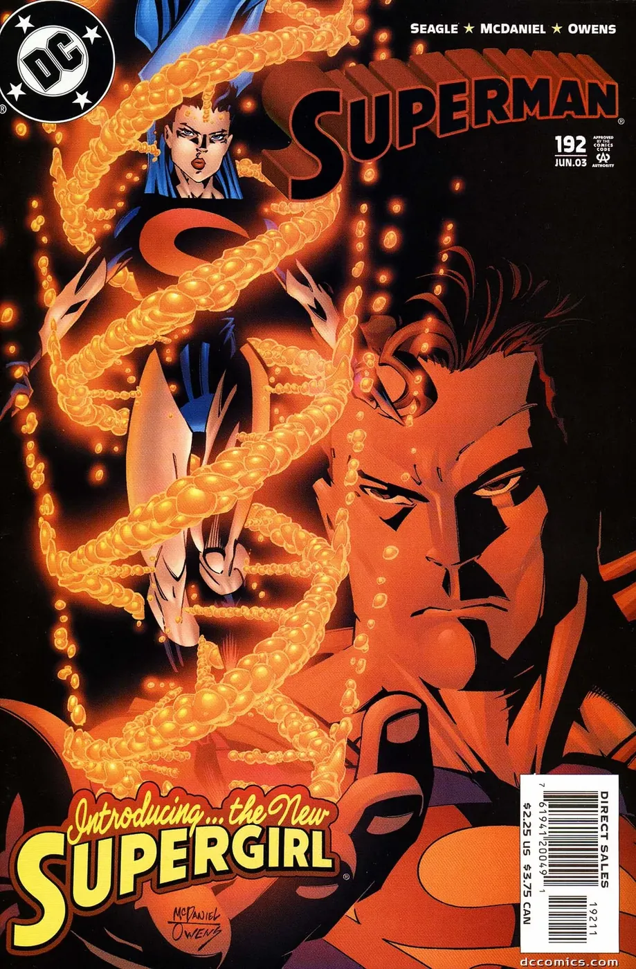Cover of Superman #192