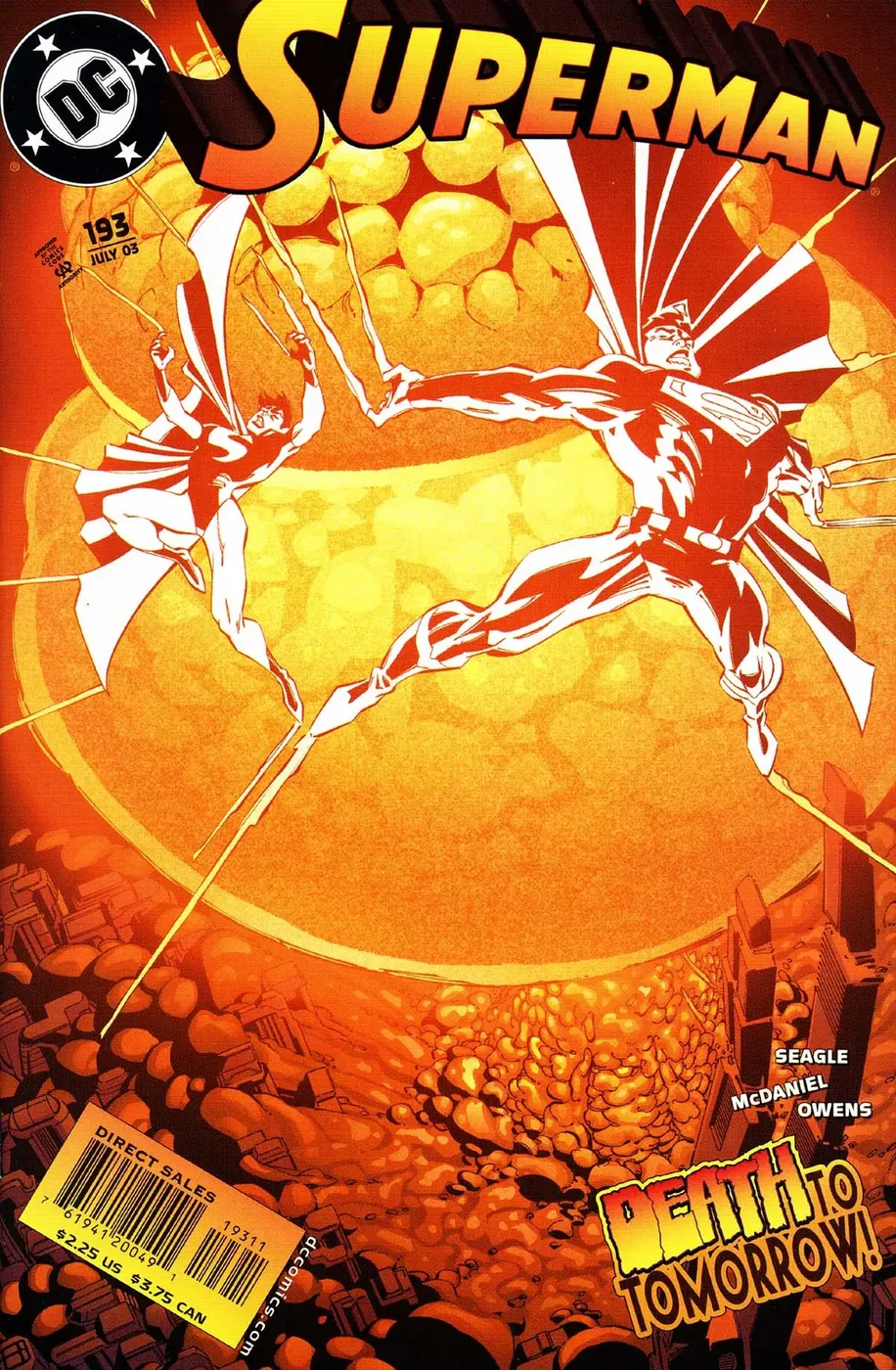 Cover of Superman #193