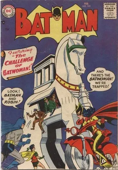 Cover of Batman #105