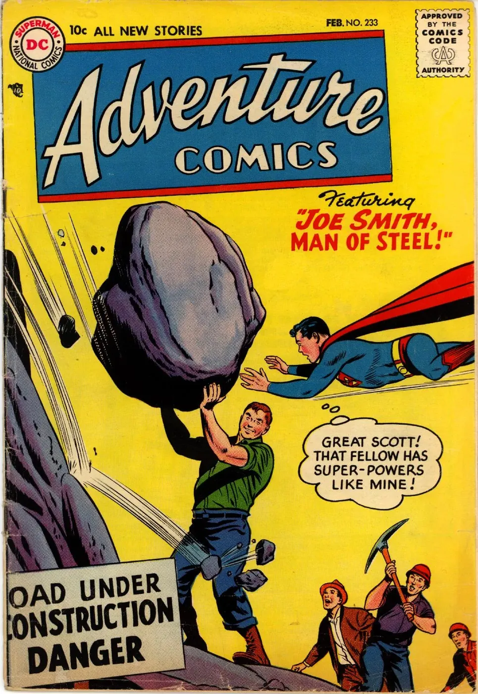 Cover of Adventure Comics #233