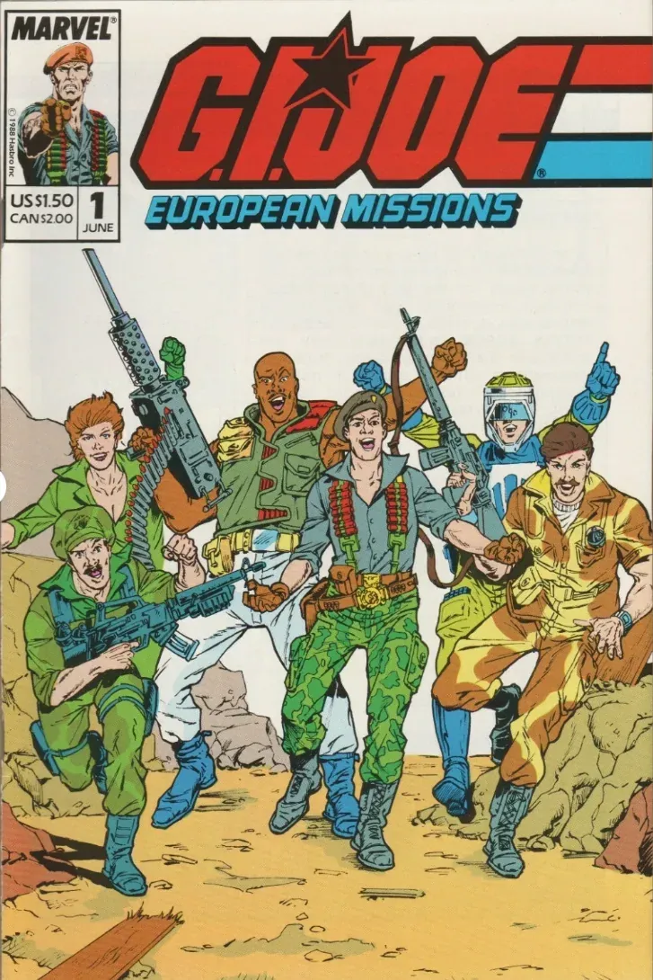 Cover of G.I. Joe European Missions #1
