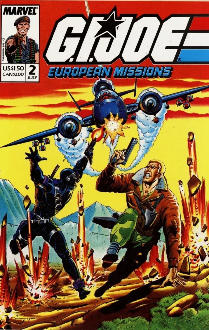 Cover of G.I. Joe European Missions #2