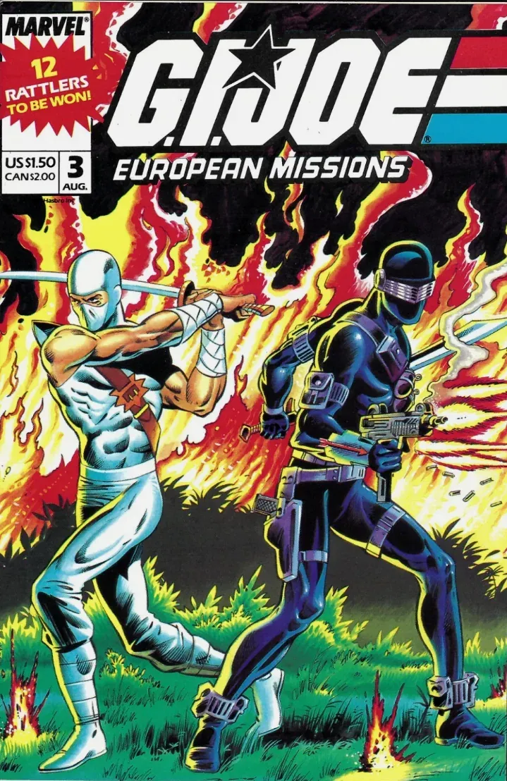 Cover of G.I. Joe European Missions #3