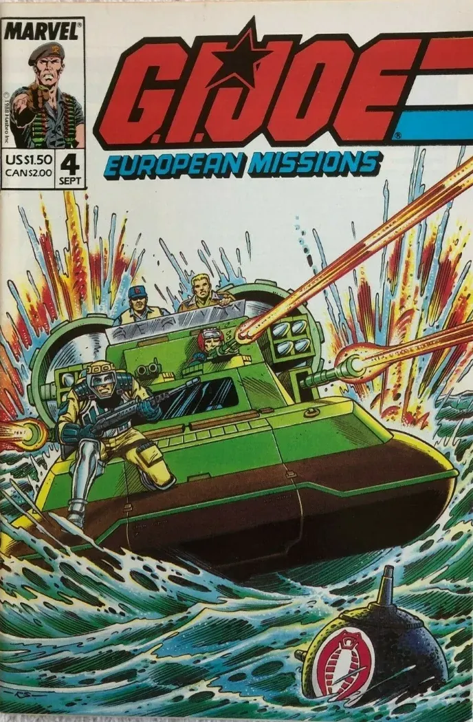 Cover of G.I. Joe European Missions #4