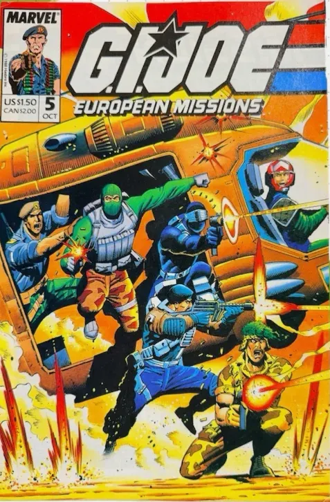 Cover of G.I. Joe European Missions #5
