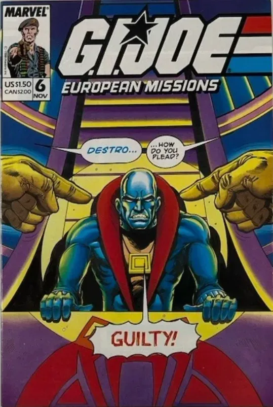 Cover of G.I. Joe European Missions #6