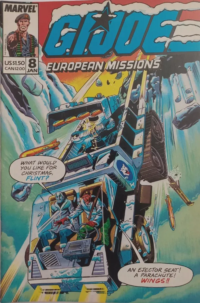 Cover of G.I. Joe European Missions #8