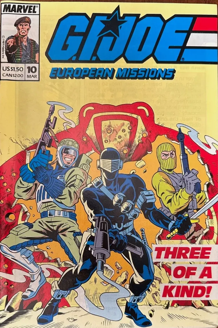 Cover of G.I. Joe European Missions #10