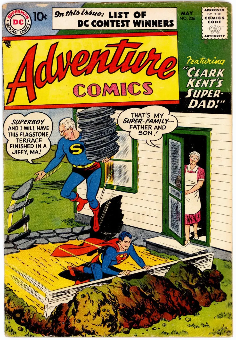 Cover of Adventure Comics #236