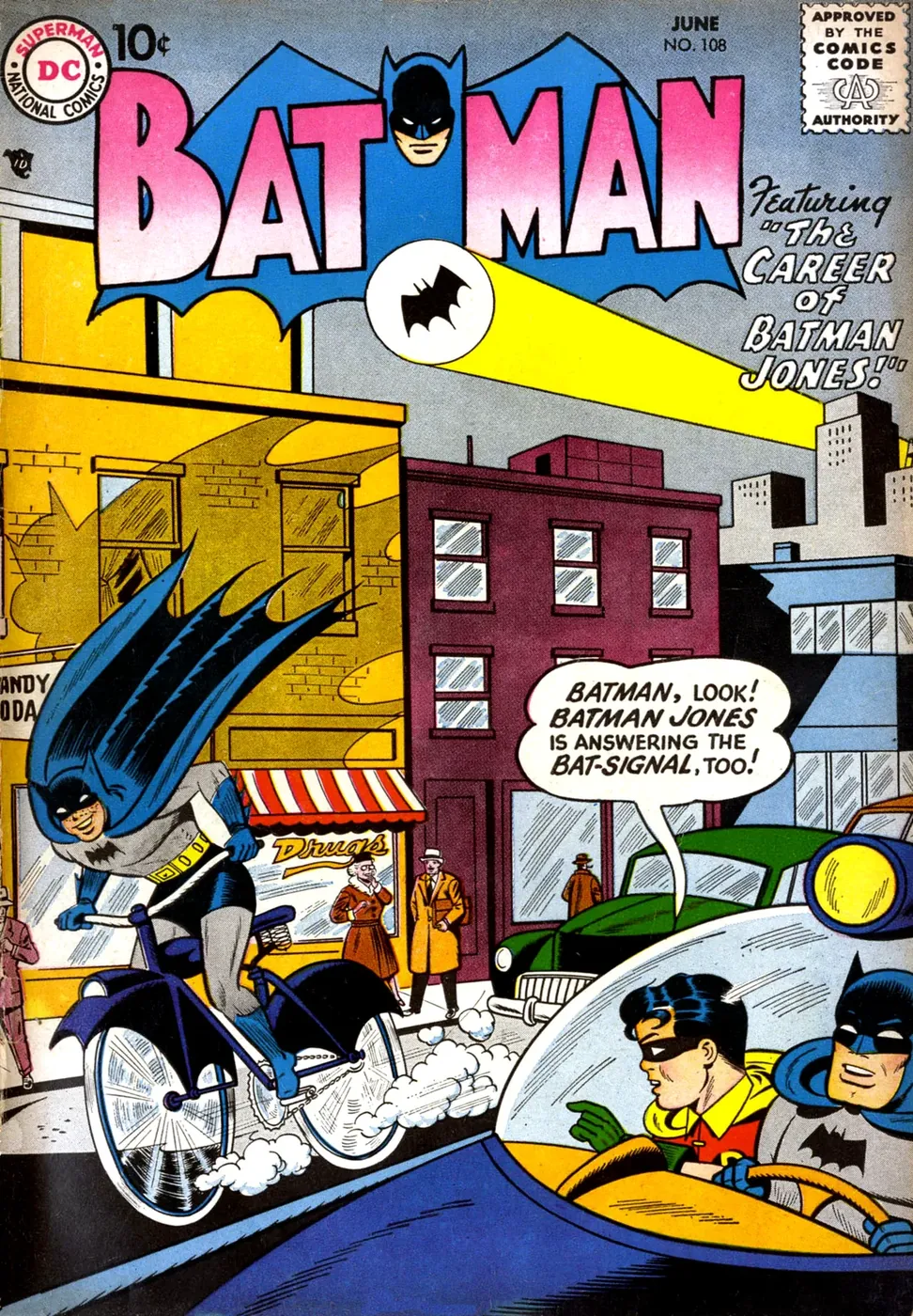 Cover of Batman #108